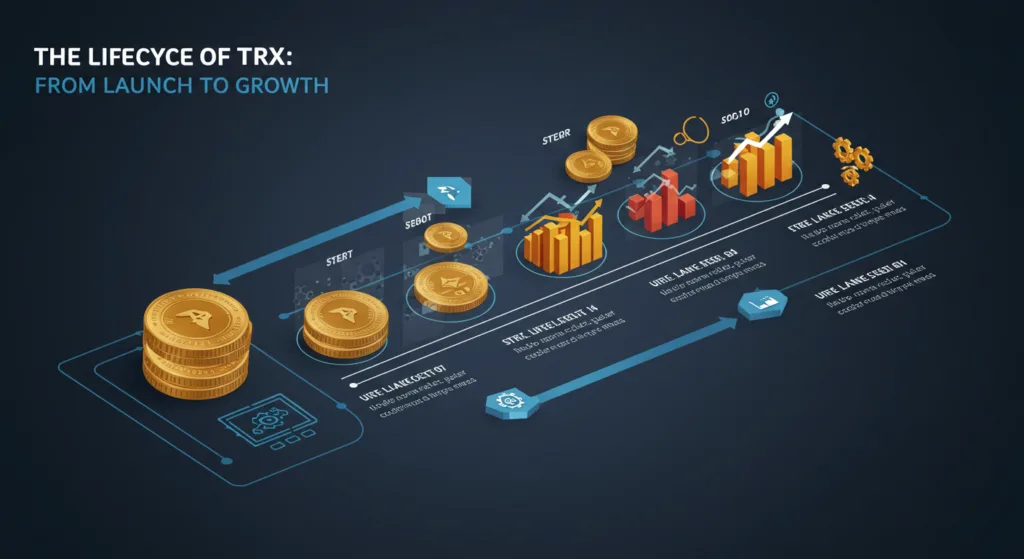 img to The Lifecycle of TRX From Launch to Growth