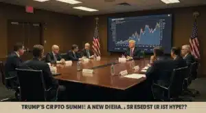 img Trump’s Crypto Summit A Turning Point or Just Political Hype